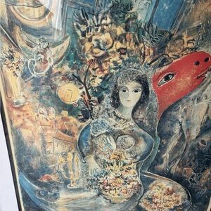 Marc Chagall Facsimile Signed Art